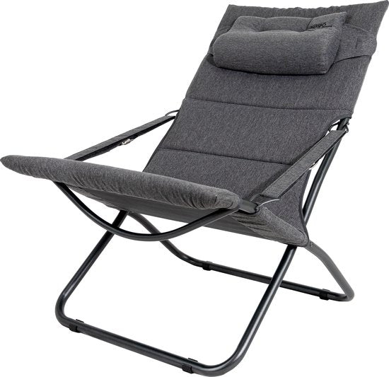 Crespo - Loungesessel - AP/263 - Tex-Supreme - Grau