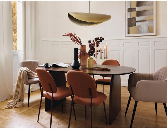 Atmosphera Vorhang Lilou – L 260 x B 140 cm – elfenbeinweiß – Polyester – mit Ringen