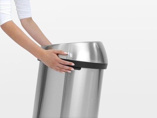 Brabantia Touch Mülleimer - 60 l - Stahl matt