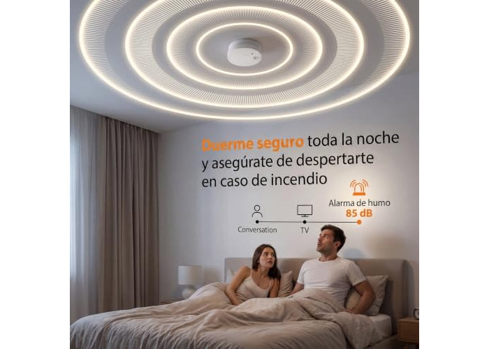 Smartwares FSM-11710 Rauchmelder mit optischem Sensor – austauschbare Batterie – 10 Jahre Sensorlebensdauer