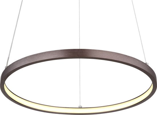 Globo - Hängeleuchte - Ralph - braun - Metall - Ø 39cm - LED - 67192-19BR