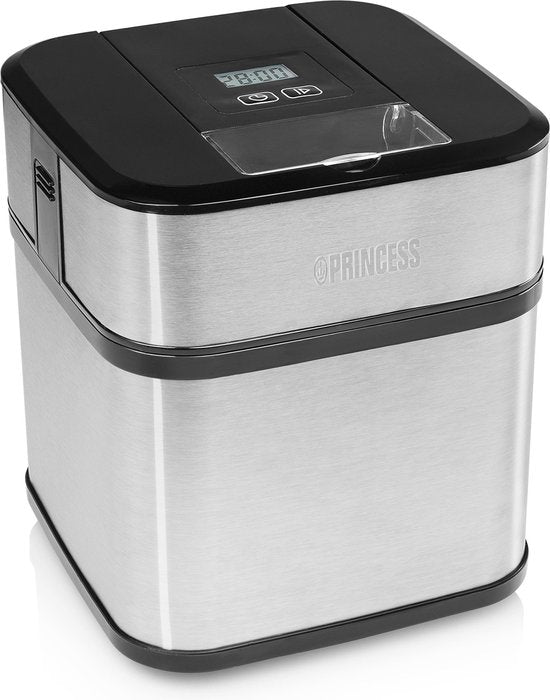 Princess 282605 - Speiseeisbereiter - 1,5 Liter - Speiseeis - Joghurteis - Frozen Yoghurt - Sorbet-Eis - Speiseeisbereiter - Kompakt