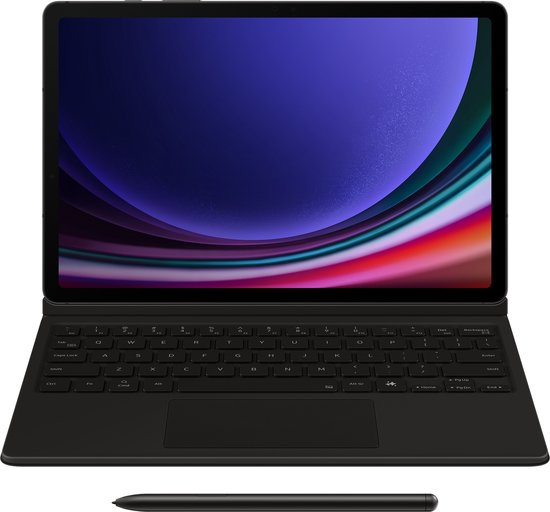Samsung - Book Cover Tastatur - Galaxy Tab S9 / S9 FE / S10 FE / S10 Lite - Schwarz - QWERTY
