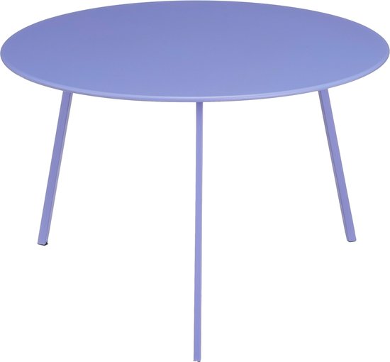 Mica Decorations Seatle Outdoor Beistelltisch - H38 x Ø58 cm - Metall - Flieder