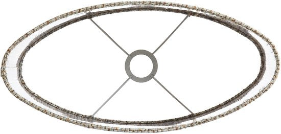 Light & Living – Lampenschirm OKAVI – 45 x 21 x 32 cm – Braun