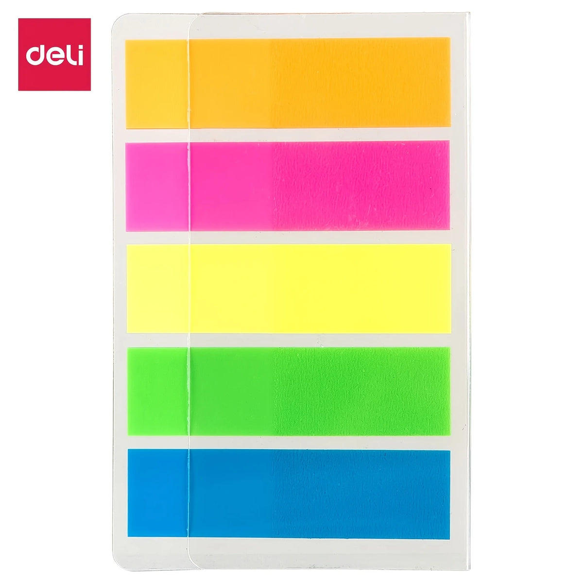 Deli-Registerkarten A104 – gemischt – 44 × 12 mm – 20 × 5 Blatt