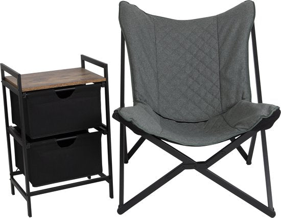 Bo-Camp – Industrial – Relaxsessel – Molfat – Cationic – Grün