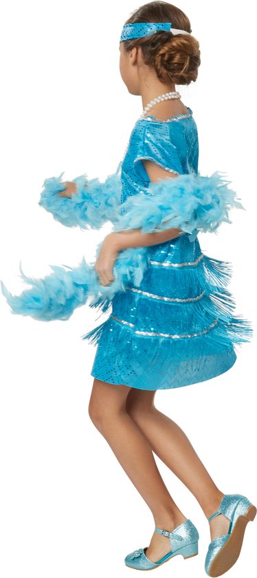 dressforfun – Broadway Girl 128 (7–8 Jahre) – Verkleidungskleidung, Kostüm, Halloween, Verkleiden, Festkleidung, Karnevalskleidung, Karneval, Festkleidung, Partykleidung – 301565