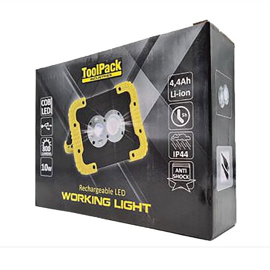 Toolpack kompakte LED-Arbeitsleuchte Bern - USB aufladbar