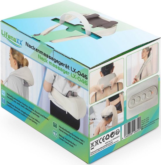 Lifenaxx LX-046 Nackenmassage 10 W Beige