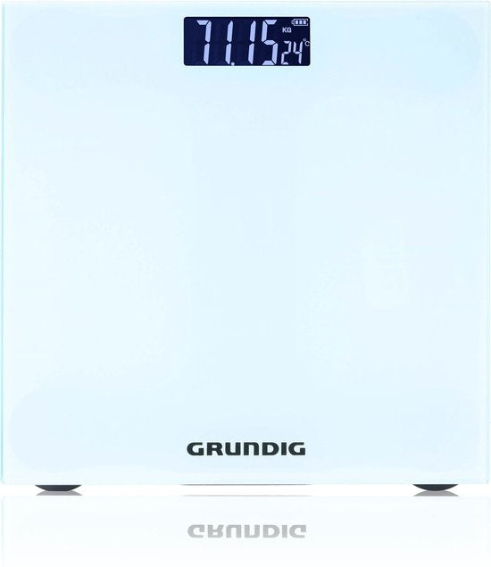 Grundig Personenwaage - Digitale Waage - 50 Gr Genauigkeit - bis zu 180 KG