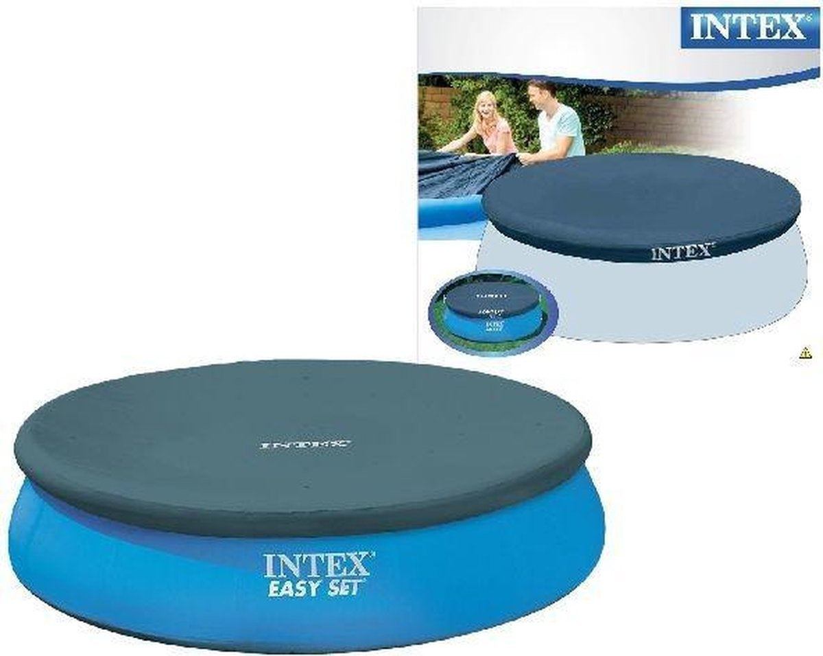Intex Easy Set Poolabdeckung - Rund - Ã˜ 244 cm