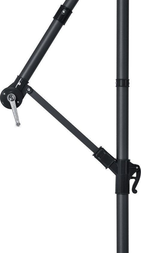 Sonnenschirm Brasilien - 3,0 m - Inkl. LED - Weiß