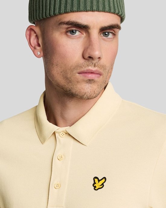 Lyle and Scott Sport SS Polo Herren Beige - Größe S