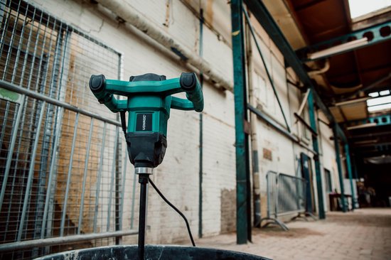 VONROC Farb-/Zementmischer - 1200W - Softstart - 3m Gummikabel - Inkl. Rührer 120x600MM