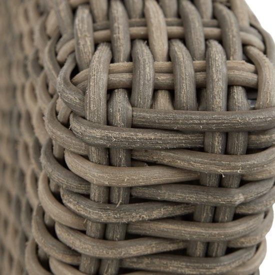 tectake - Barhocker Latina aus Korbgeflecht - Hochstuhl - Hocker - Küchenhocker - natur - 404801 - Poly-Rattan