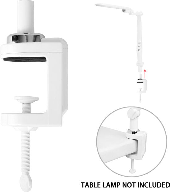 Aigostar 10CVG LED-Klemme für die Aigostar Alexander LED-Schreibtischlampe – Leselampe – Weiß