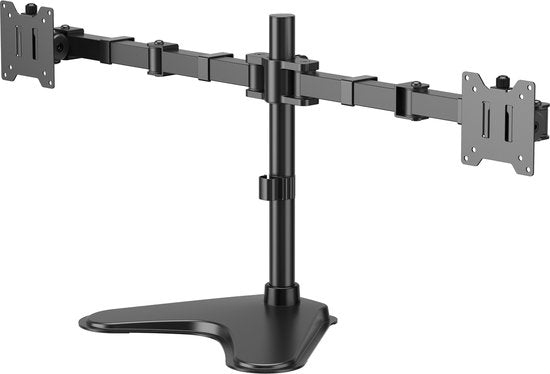 VDD – Monitorarm – 2 Bildschirme – für hohe Beanspruchung – mit Standfuß