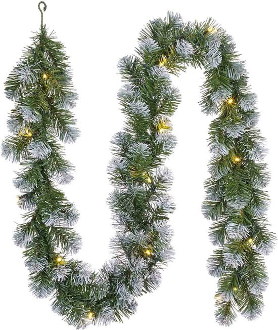 Black Box Trees – Norton-Girlande, matt, grüne LEDs –  L 270 x T 20 cm