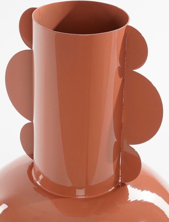 Mica Decorations Boyd Vase - H36 x Ø25 cm - Metall - Terra