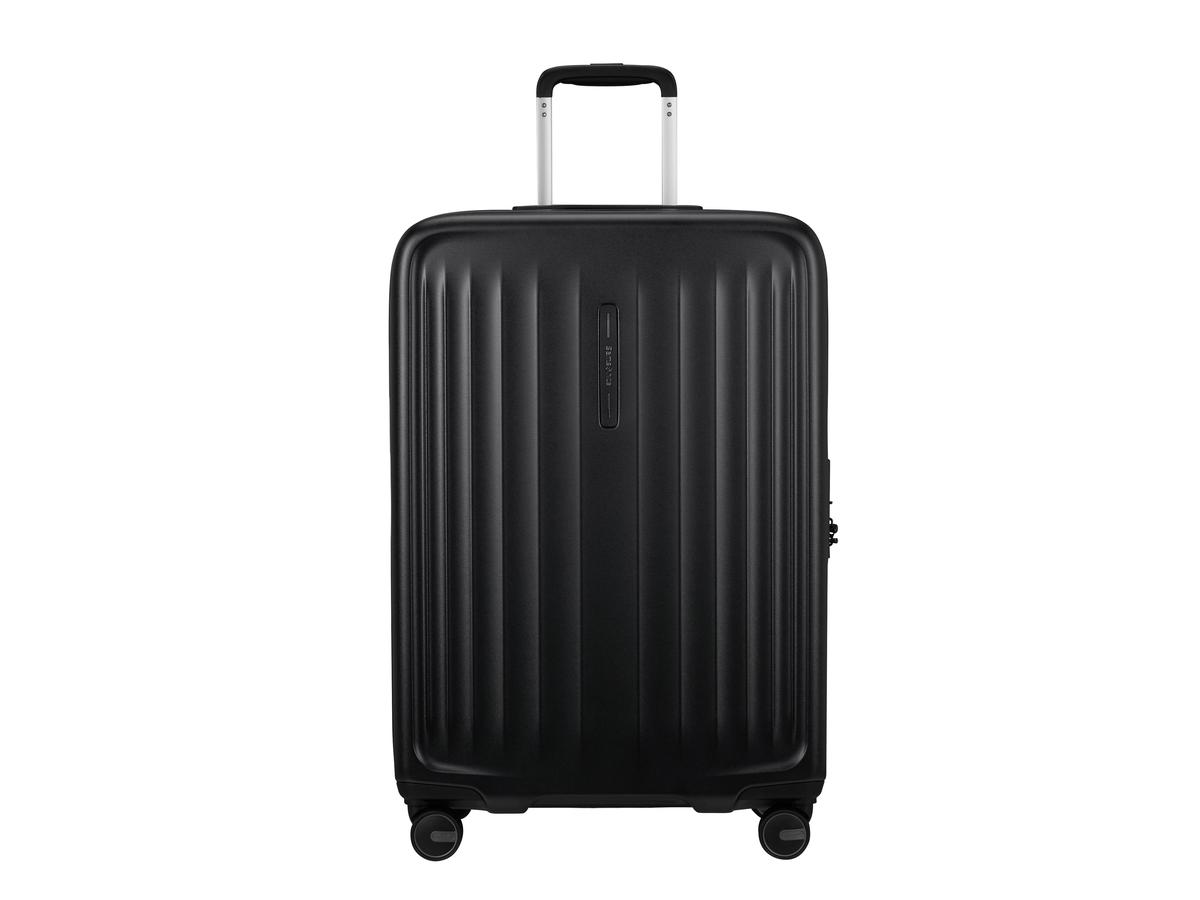 Samsonite Fyrm Spinner – Erweiterbarer Reisekoffer – Maße 67 x 24 cm – Steel Blue