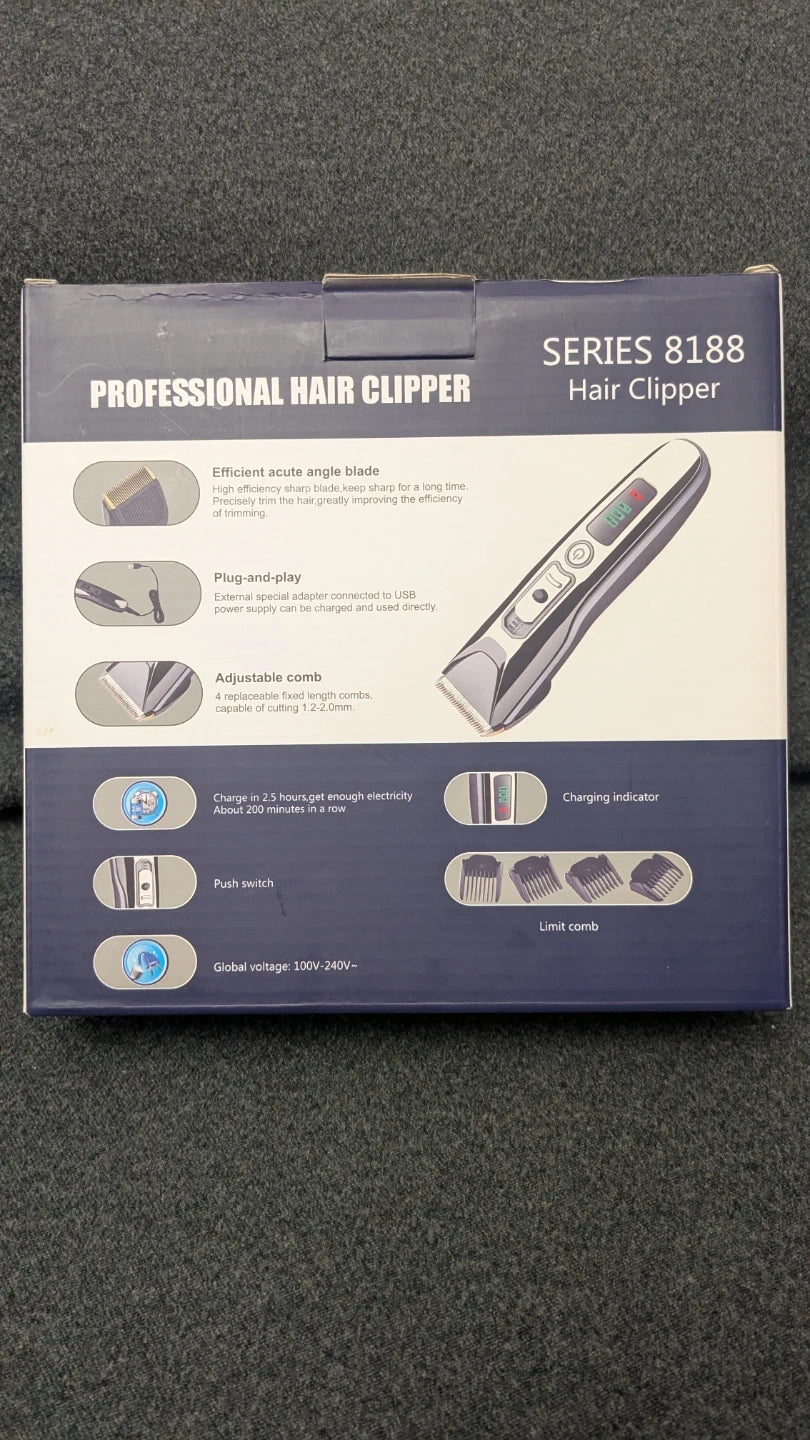 Professioneller Haarschneider der Serie 8188 – Kabellos – 1–4 mm – 200 Minuten Betriebsdauer