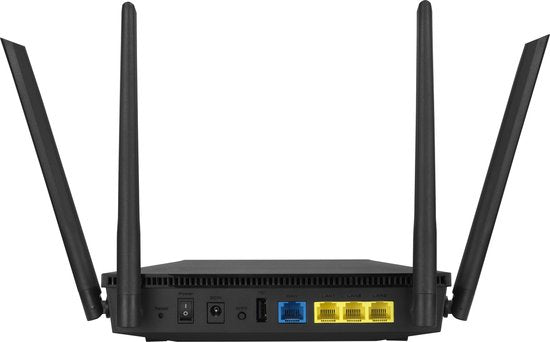 ASUS RT-AX53U – Erweiterbarer Router – Ersatz für 4G-/5G-Router – WLAN 6 – AX1800