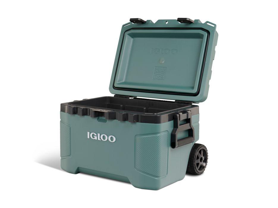 Igloo Trailmate 52 Qt Roller-Kühlbox – Passive Kühlung – 49 Liter – Grün