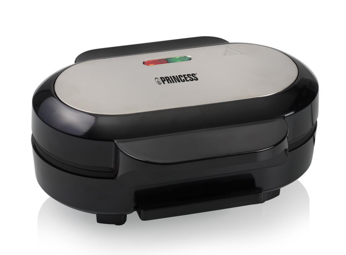 Princess 110902 Hamburgergrill 1000 W, Antihaftbeschichtung, 23,5 x 12,7 cm, schwarz