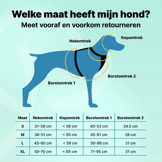 Jake und Jacky Hundegeschirr - Anti-Zieh-Geschirr - Hundegeschirr - Y-Geschirr Hund - Reflektierend - Blau - Größe XL
