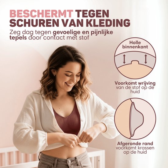 Vulpes Goods® Babycare Silver Nipple Caps - Stillhütchen - 999 Reines Silber - Hypoallergen & Wiederverwendbar - inkl. Aufbewahrungsbox - Größe M