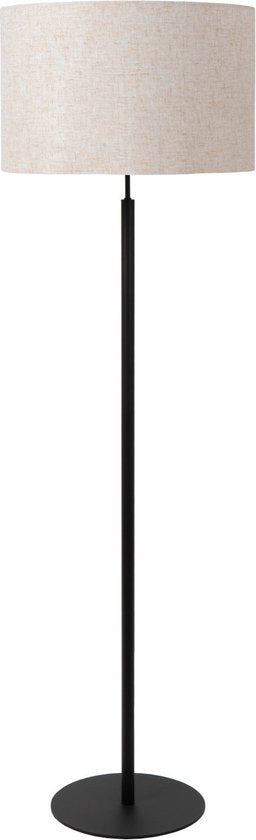 Lucide MAYA – Stehlampe – Ø 45 cm – 1xE27 – Beige – Japandi