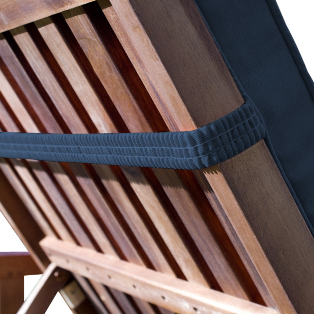 Detex Liegekissen - Blau - 173x43x6cm