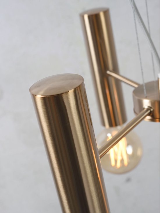 RoMi - Cannes - Kronleuchter 3-armig - Gold