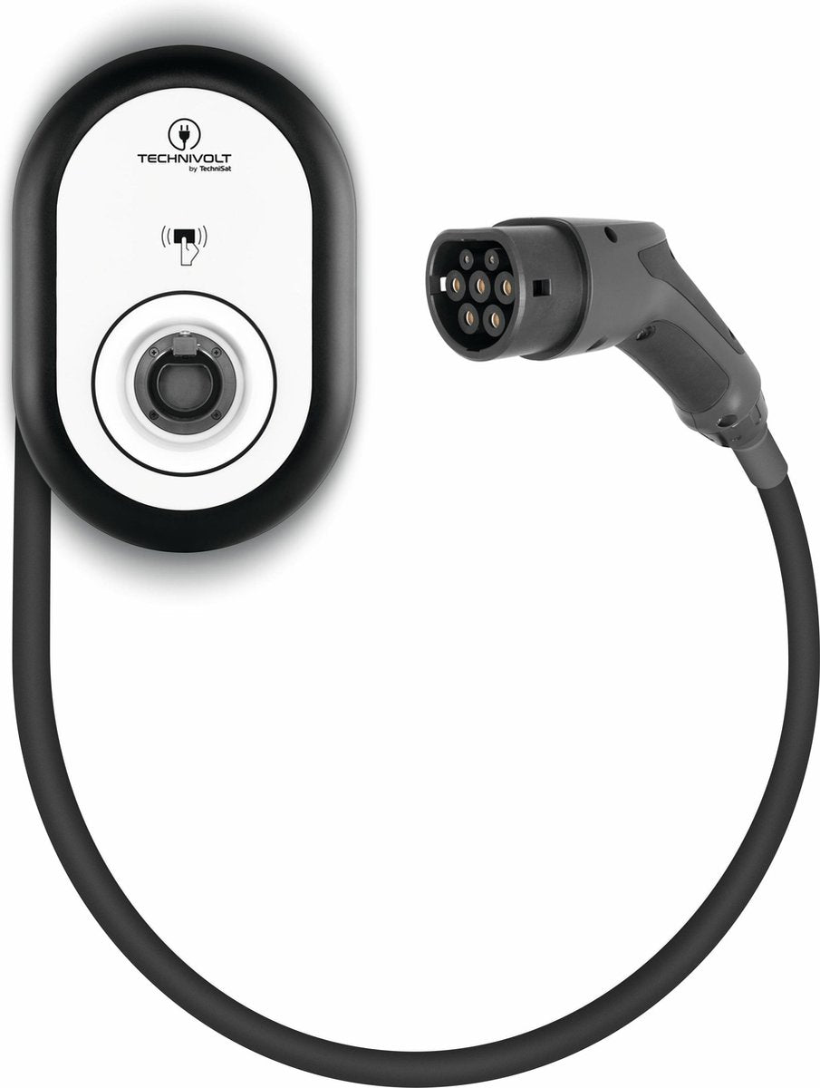 TechniVolt 101 Ladestation - 3-phasig - 11 kW - Typ 2 - 5m Kabel