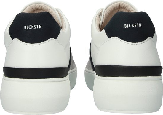 Blackstone MARBLE COLTON – DG513 Weiß Dunkelblau – Sneaker (niedrig) – Herren – Weiß – Größe: 43