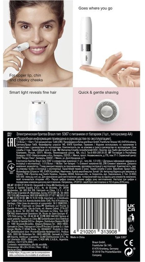 Braun Face FS1000 – Mini-Epilierer für das Gesicht