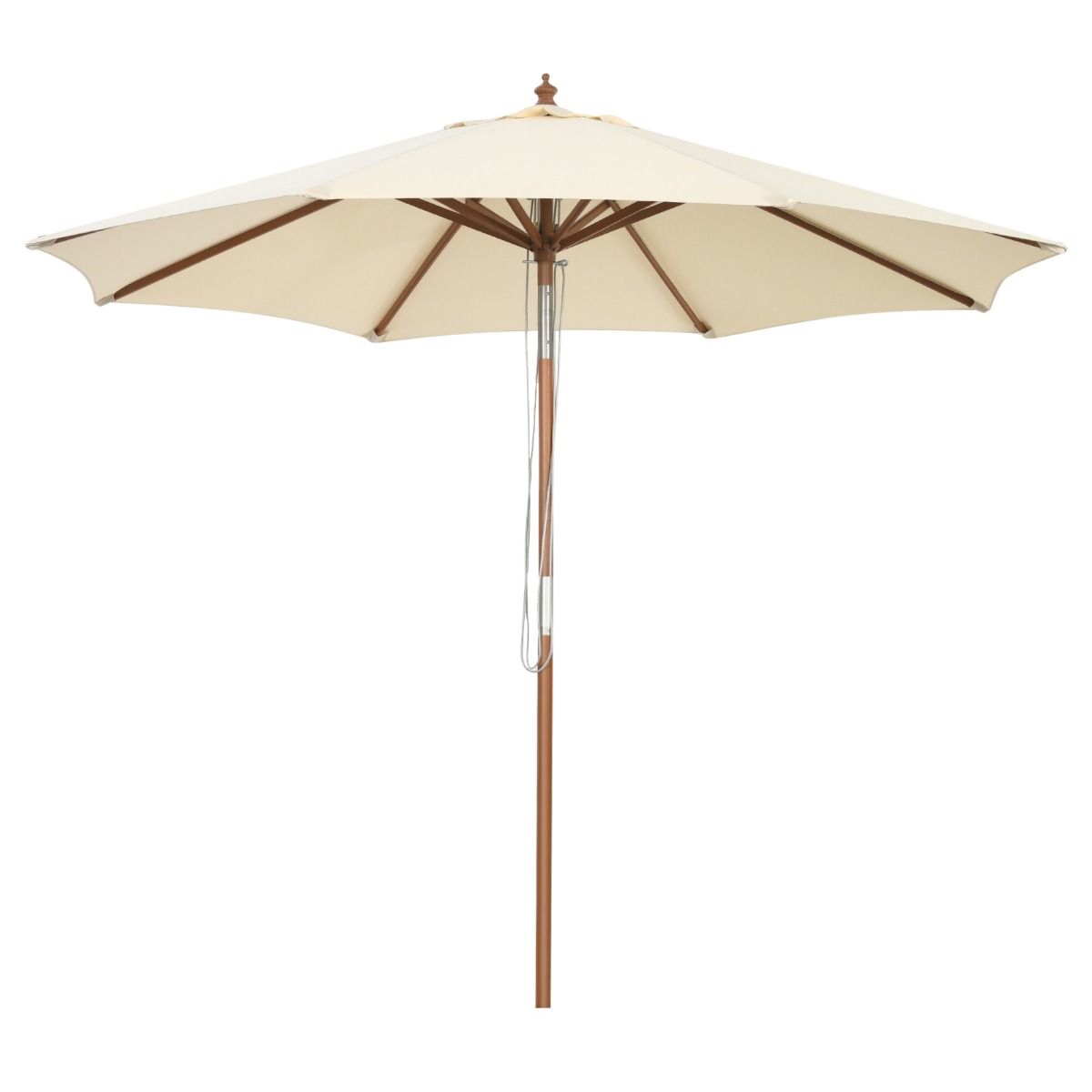 Coast Sonnenschirm mit 8 Stützen, neigbar - Beige - 300 cm