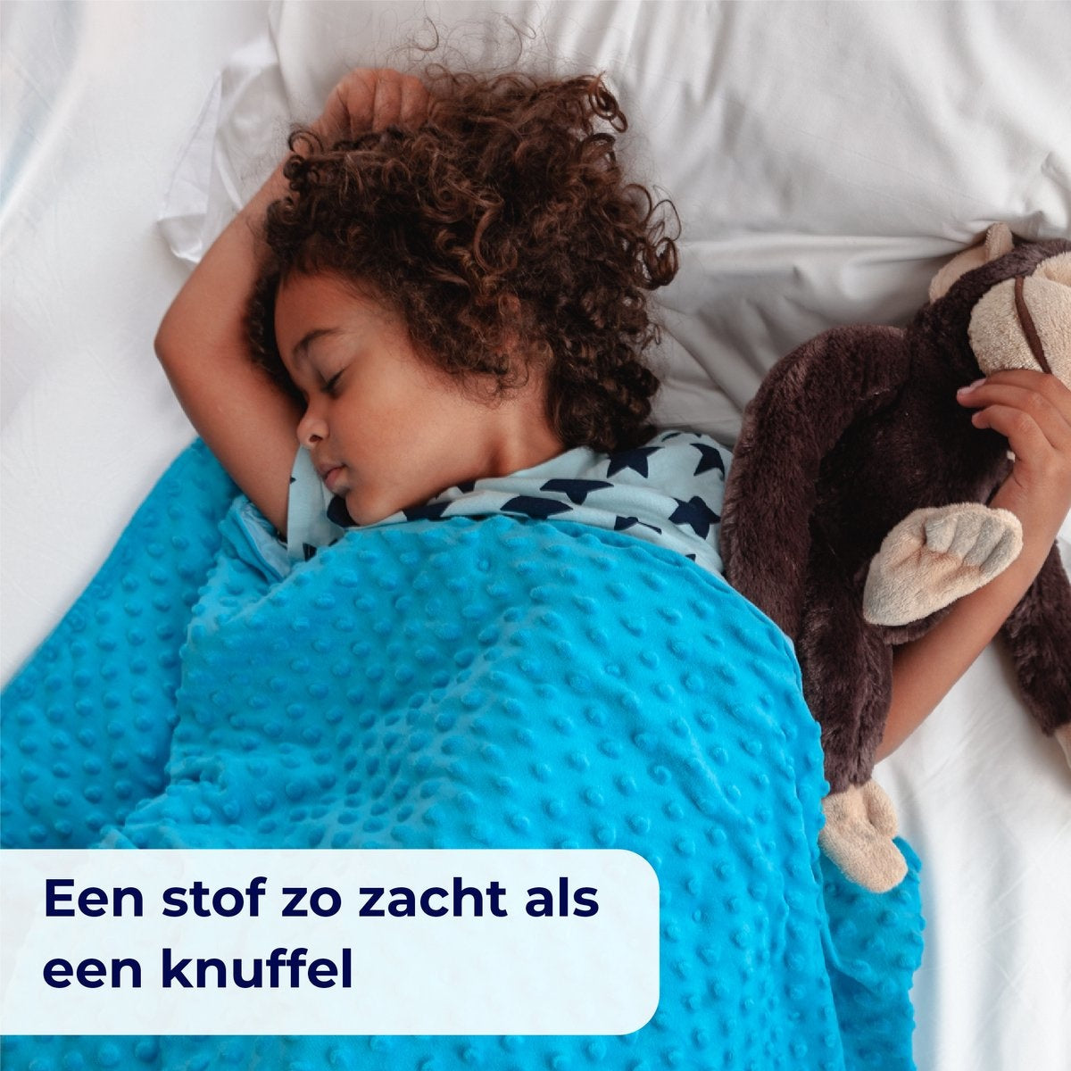 Kalm 4-Jahreszeiten-Decke Kinder 100*150 cm einfarbig