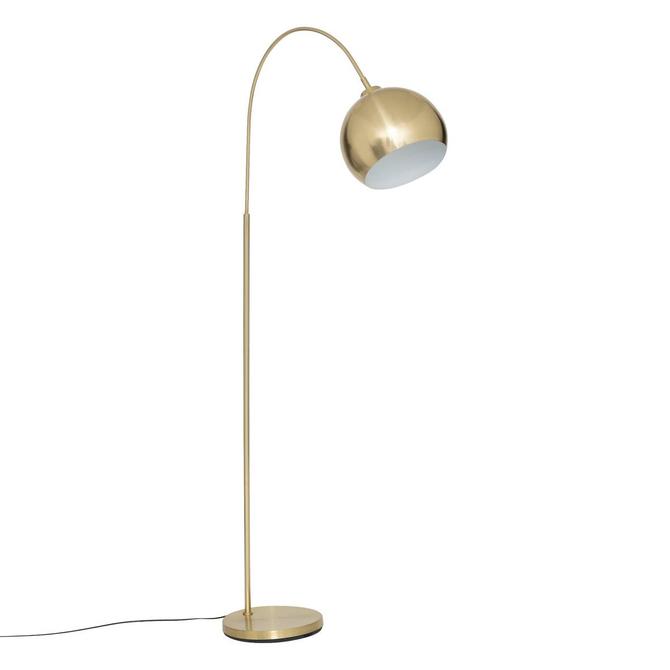 Atmosphera Floris Gebogene Bogenlampe Gold – Stehlampe H 177 cm