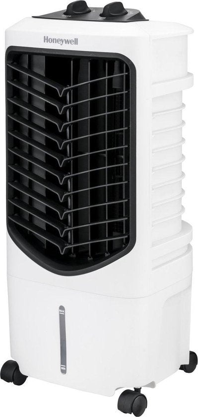 Honeywell Air Cooler - Ventilator, Luftbefeuchter und Luftkühler - Mobiles Klimagerät ohne Schlauch - Luftkühler 65dB - Fernbedienung und Timer - Wassertank 9.2L - 66 x 30 cm