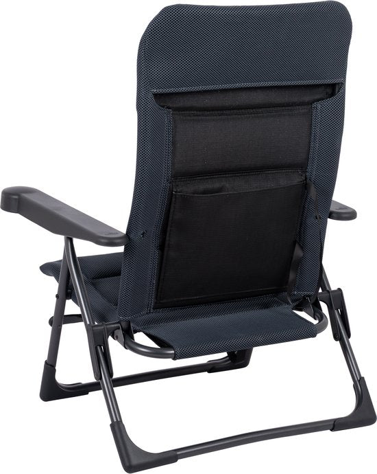 Crespo – Liegestuhl – AP/205 – Air-Deluxe – Grau