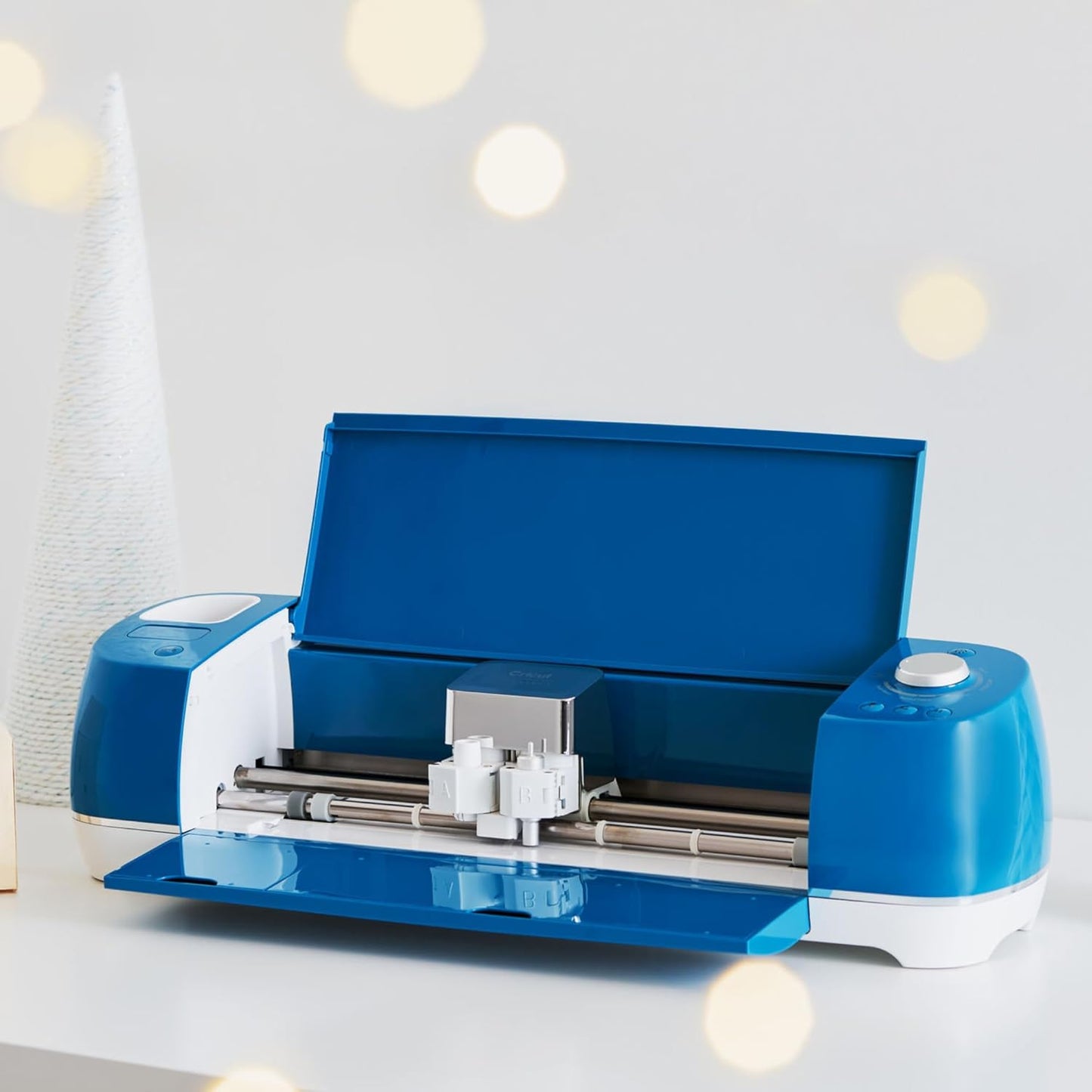 Cricut Smart Crafting Maschine - Explore Air 2 - 0.7D x 22.9B x 0.7H CM - Pfauenblau