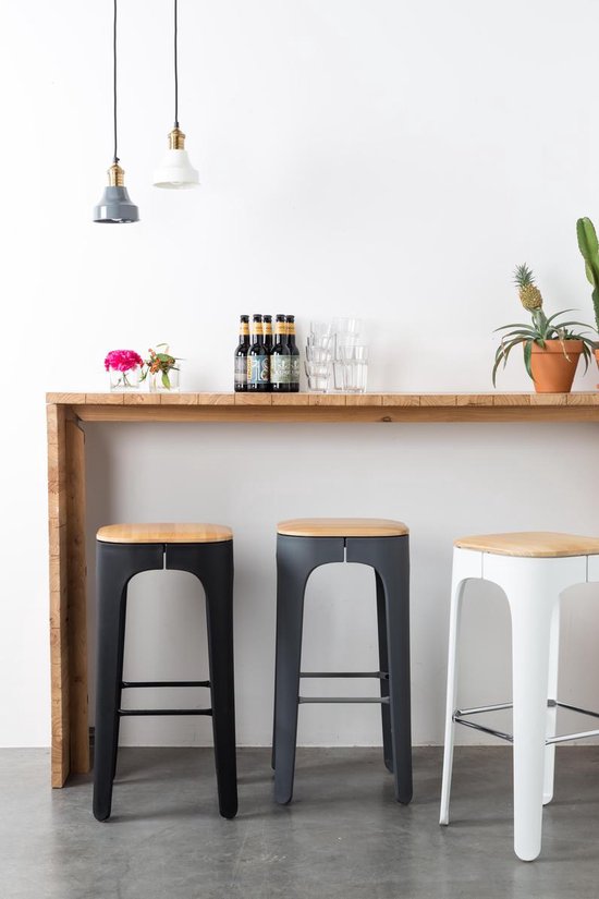 Feliz Lifestyle Up-High Barhocker Dunkelgrau