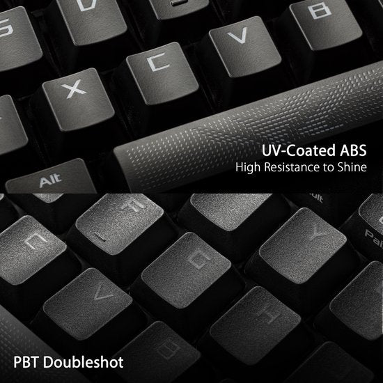 ASUS ROG STRIX SCOPE II RX/RXRD – Tastatur – XA12 – kabelgebunden – USB – Schwarz – QWERTY