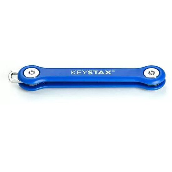KeyStax Compact Schlüsselhalter Blau (2-8 Schlüssel)