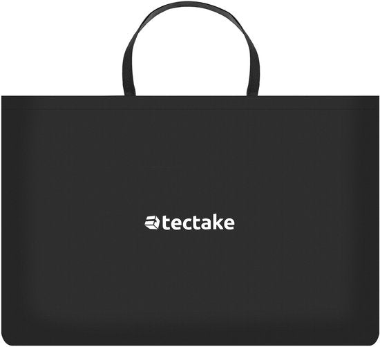 tectake® Eisbad Espoo – Ice Bath – Sitzbad – 105 x 70 x 66 cm – 375 Liter - Zusammenklappbare Eisbadwanne mit Aluminiumrahmen und Schutzhülle – 3-fach isoliert – inklusive Tragetasche und Wasserkissen