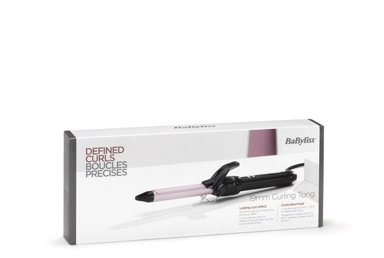 BaByliss 19-mm-Lockenstab C319E – 10 Temperaturstufen – CoolTip