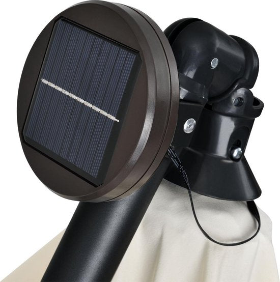 Sonnenschirm Brasilien - 3,0 m - Inkl. LED - Weiß