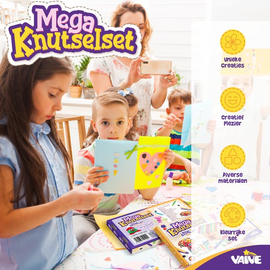 VAIVE Craft kit for Crafting Girls - Kreatives Spielzeug für Kinder - Bastelset - Bastelset - Bastelsets